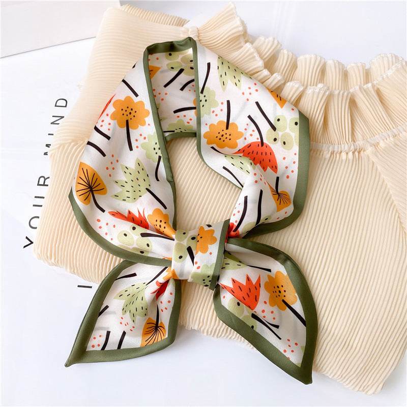 Fashion Printed Scarves With Versatile Decorative Scarves - Mubimart