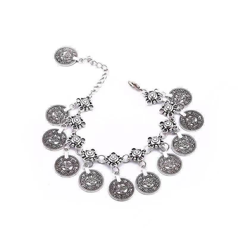 Turkey Coin Antalya Bracelet Beach Ankle - Mubimart