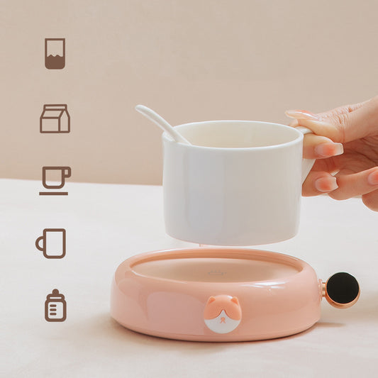 New Heating Coaster Intelligent Automatic Constant Temperature