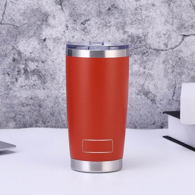 20oz Travel Mug Yetys Ice Cup Tumbler 304 Stainless Steel Do - Mubimart