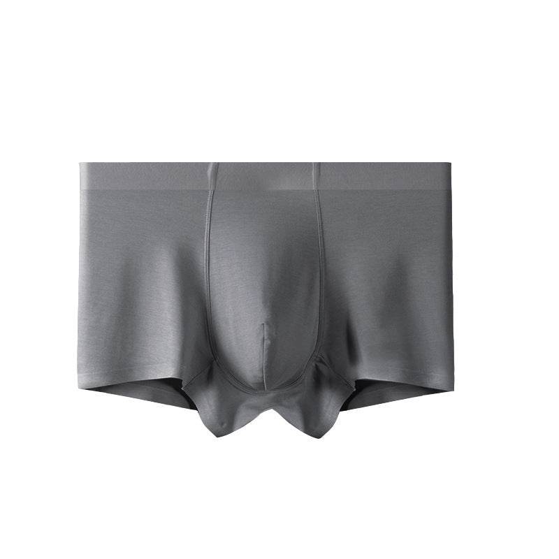 New Modal Men's Underwear Seamless Ultra-thin Breathable Boxers Youth Boxers - Mubimart