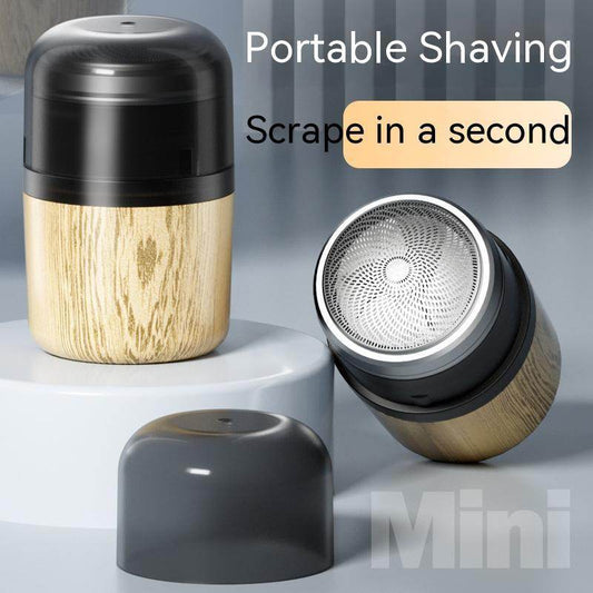 Mini Electric Shaver For Men Pocket Size Washable Rechargeable Portable Cordless Trimmer Knive Face Beard Razor Hair Trimmer - Mubimart