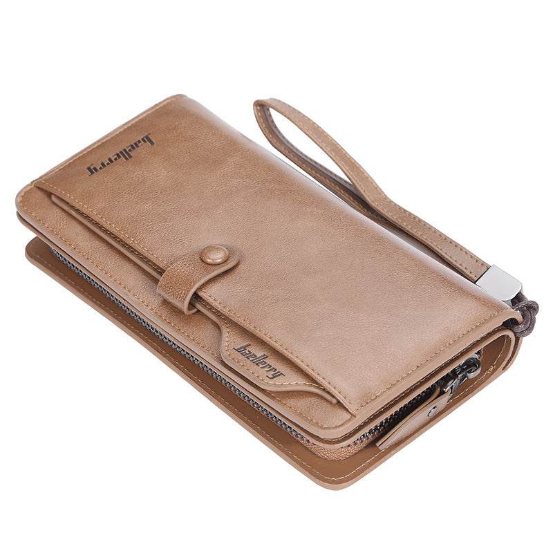 Men's Retro Multifunction Phone Bag Wallet - Mubimart