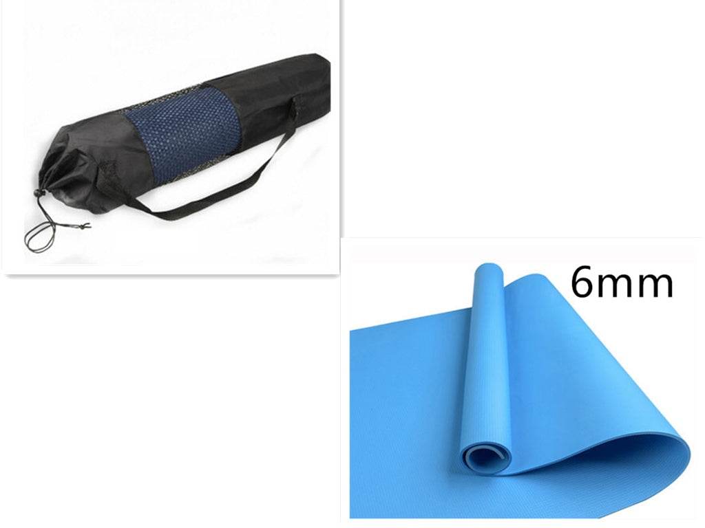 Mesh Yoga Bag Black Portable Case Nylon Pilates Carrier Mesh Adjustable Strap Yoga Tool Washable Portable Bags Not Include Mat - Mubimart
