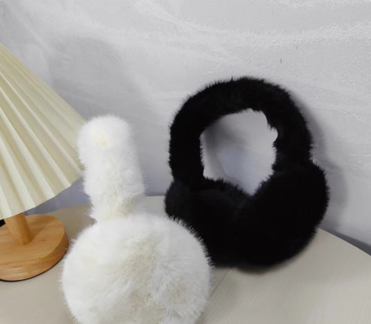 Girls' Winter Furry Earmuffs