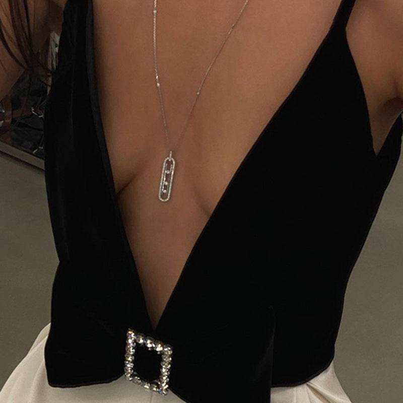 Women's Solid V-Neck Camisole Top - Mubimart