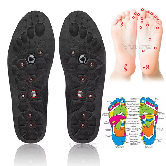 Medical Magnetic Insole Therapy Sports Insoles Orthopedic Insoles Massage Foot Weight Loss Slimming Acupressure Anti-fatigue Health Care Shoe Pads