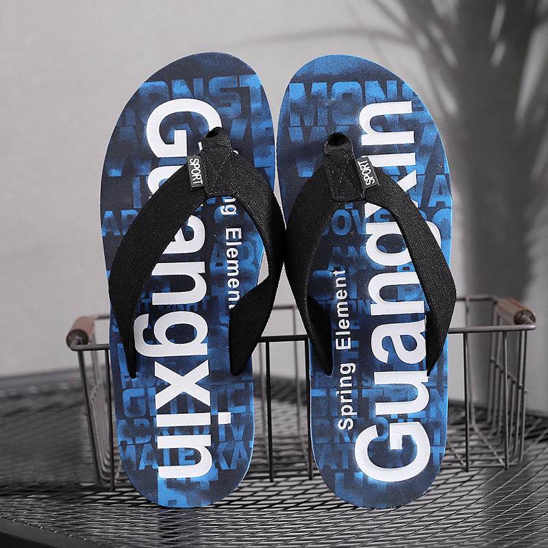 Flip-flops Casual Clip-on Non-slip Sandals For Men - Mubimart