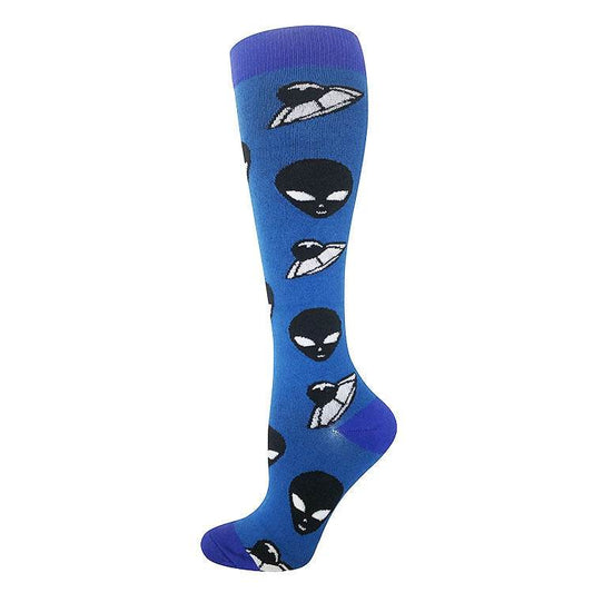 Outdoor Cycling Compression Athletic Tube Socks - Mubimart