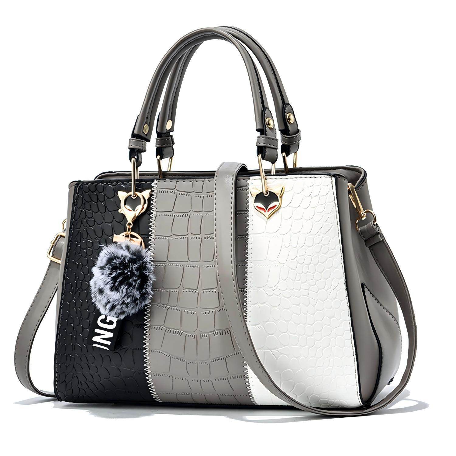 Wave Women Handbags Messenger Bag Ladies Elegant Shoulder Women Tote Bag For Women Lady - Mubimart