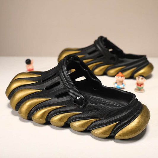 Outdoor Slipper With Thick Soles - Mubimart
