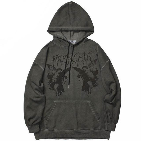 Aelfric Eden Dark Dark Angel Hoodies Jacket - Mubimart