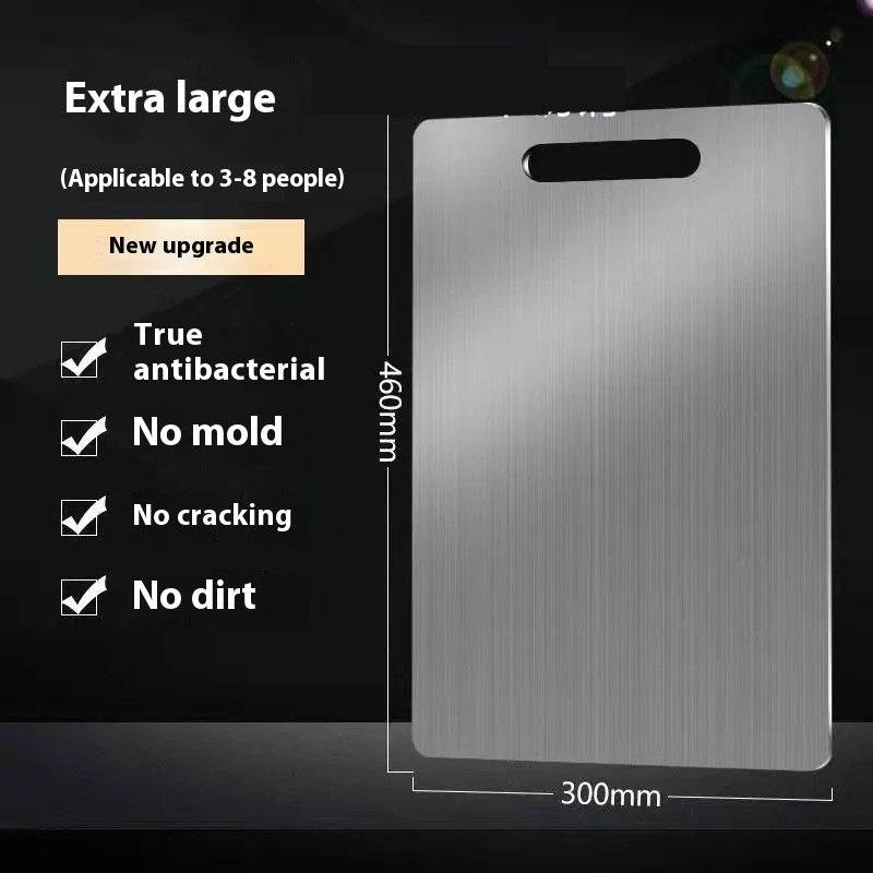 Stainless Steel Cutting Board Antibacterial Double-sided - Mubimart