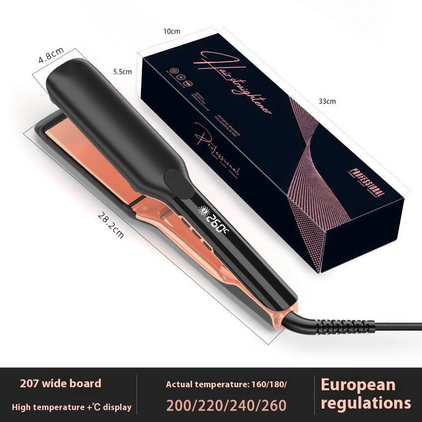 Hair Straightener Anion Hair Straighter Hair Curler - Mubimart