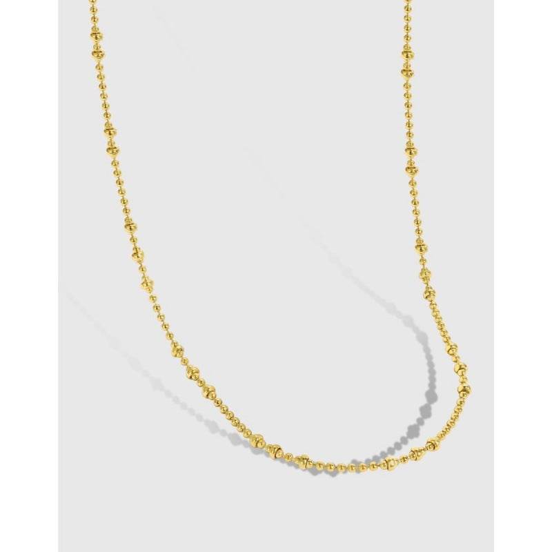 925 Sterling Silver Necklace For Women Choker Fashion Special-interest Design Sense Ornament - Mubimart