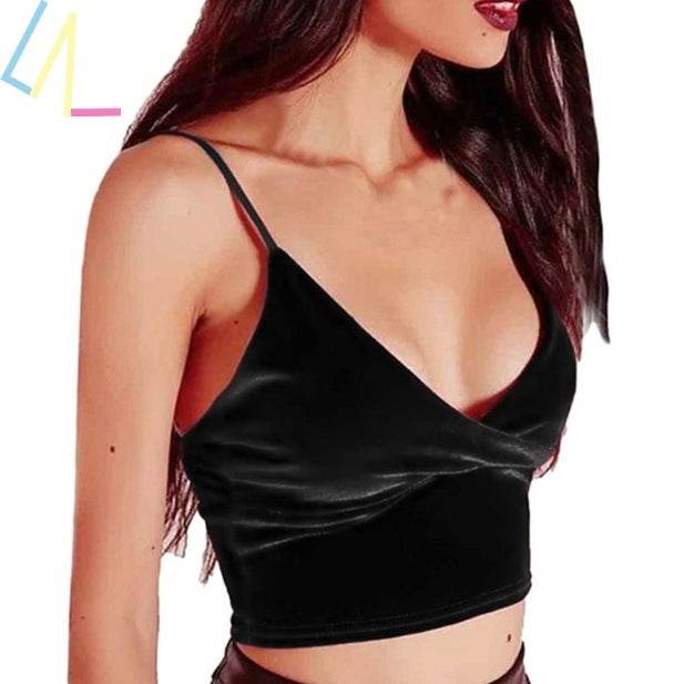 Sexy Top Summer Crop Tube Top Women Camis Shirt Tank Fitness - Mubimart