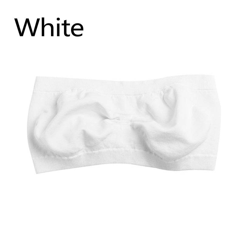 Bandeau Bra Underwear Women Bralette Seamless Strapless Tops - Mubimart