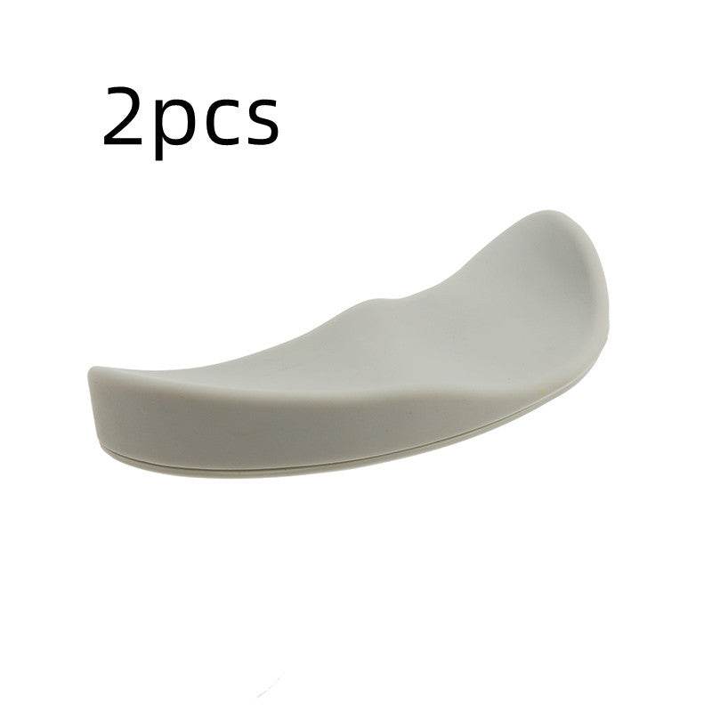 Ergonomic Mouse Wrist Rest Mouse Pads Silicon Gel Non-Slip Streamline Wrist Rest Support Mat Computer Mouse Pad For Office Gaming PC Accessories - Mubimart