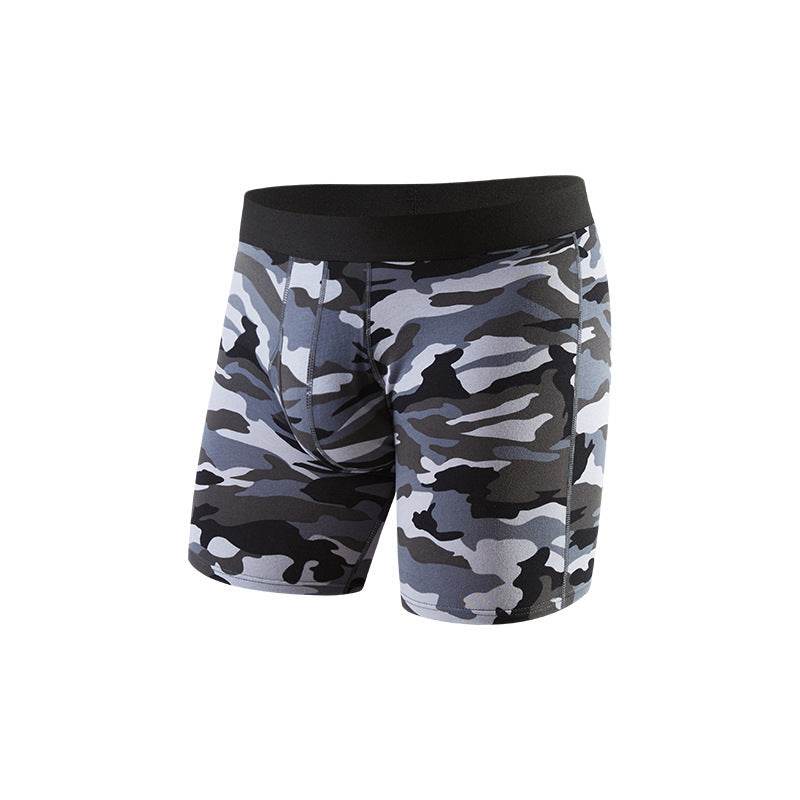 Men's Shorts Lengthened Boxer Briefs - Mubimart