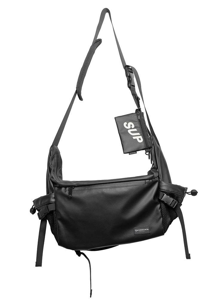 One Shoulder Fashion Postman Student Casual Satchel - Mubimart