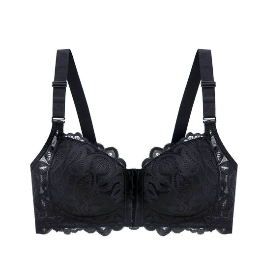 Lace Plus Size Thin Bra Comfortable Plus Size Underwear - Mubimart