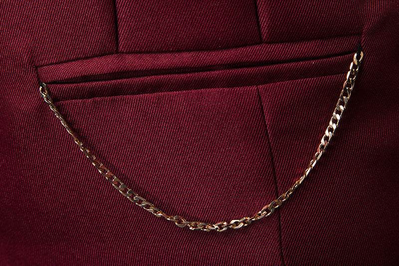 Men's Jewelry With Nightclub Suit Vest Coat - Mubimart