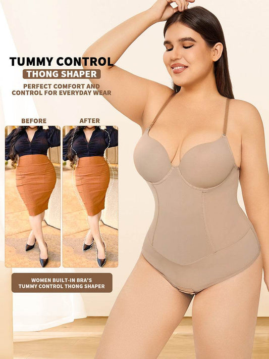 Shapewear Bodysuit Tummy Control Slim Body Shaper - Mubimart