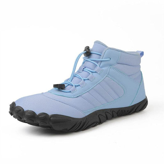 High-top Snow Boots Hiking Camping Hiking Shoes Skiing Non-slip Plus Velvet Warm - Mubimart