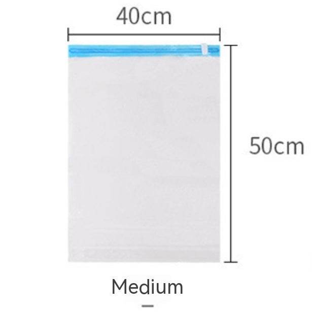 Vacuum Compression Hand Roll Travel Storage Bag - Mubimart