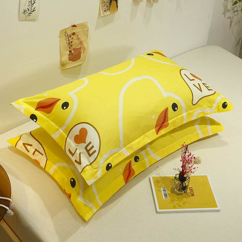 Household Large Pillowcase Aloe Cotton Pillowcase - Mubimart