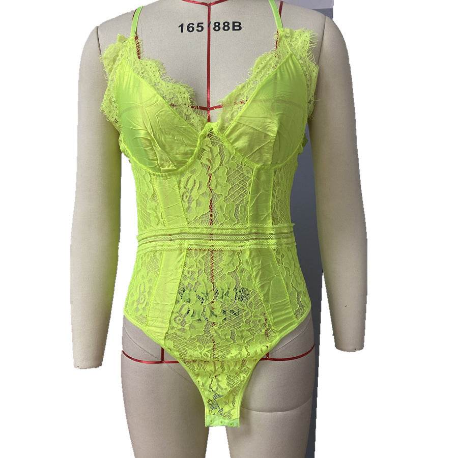Lace Body Shaper Bodysuit Women's Waist - Mubimart