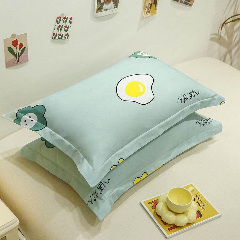 Household Large Pillowcase Aloe Cotton Pillowcase - Mubimart