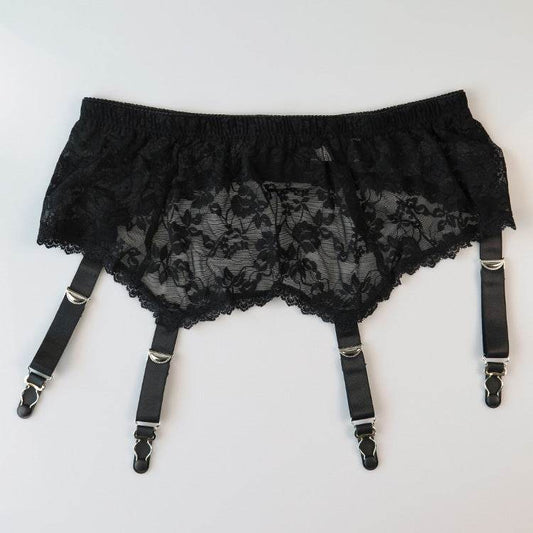 F4 Claw Non Slip Fastener Garter Belt Stockings - Mubimart