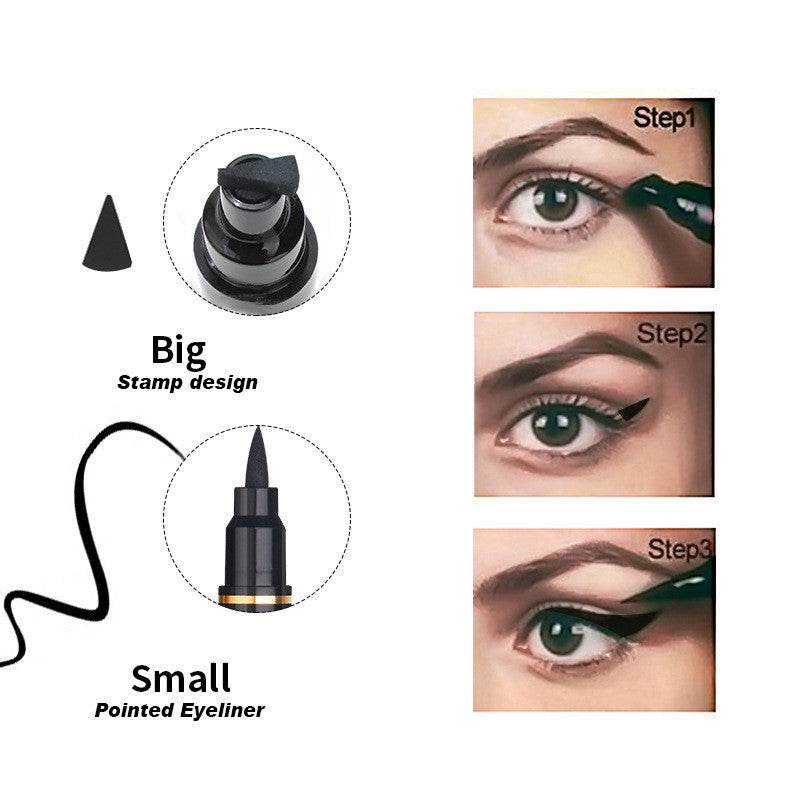 Fashionable Waterproof And Non Smudge Liquid Eyeliner - Mubimart