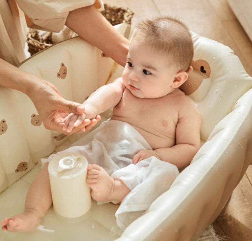 Baby Inflatable Bath Indoor Children Swimming Pool Home Bathtub - Mubimart