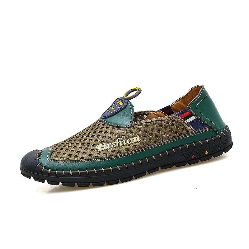 Mens Casual Breathable Mesh Non-slip Casual Shoes - Mubimart