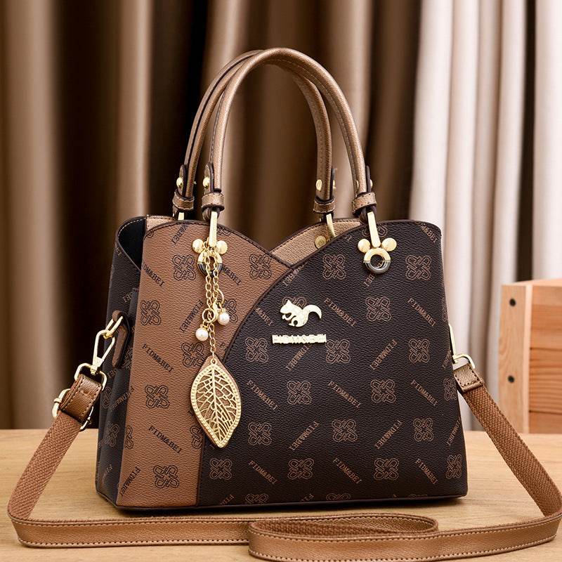 New Diagonal Crossbody Versatile Elegant One-shoulder Handbag For Women - Mubimart