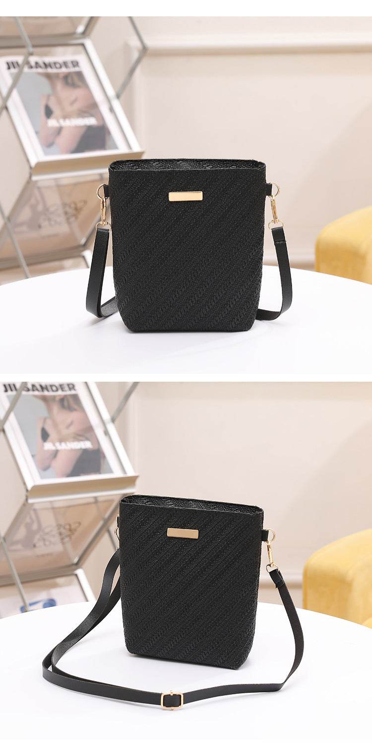 Simple Casual Shoulder Women Bag - Mubimart