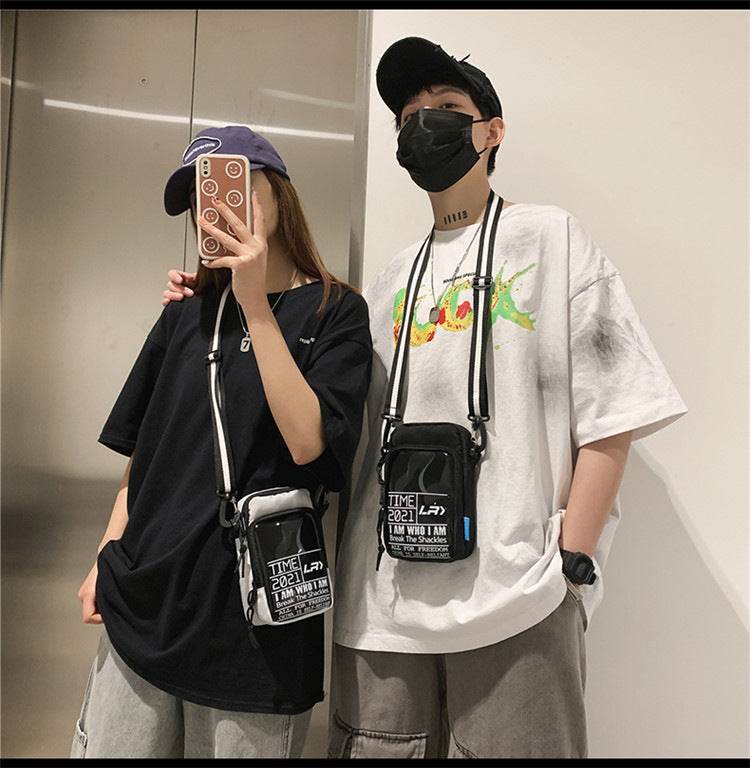 Work Clothes Sports Hip-hop Satchel - Mubimart