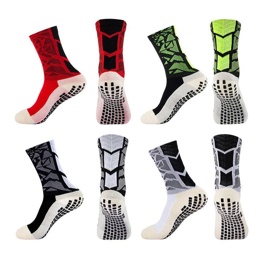 Medium Tube Professional Thickened Glue Non-slip Football Athletic Socks - Mubimart