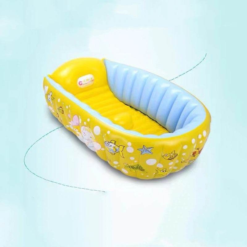 Inflatable Thermal Insulation Baby Swimming Bucket - Mubimart