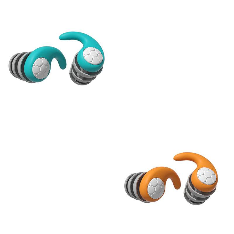 Sleeping And Swimming Waterproof Three-layer Silent Silicone Soundproof And Noise-reducing Earplug - Mubimart