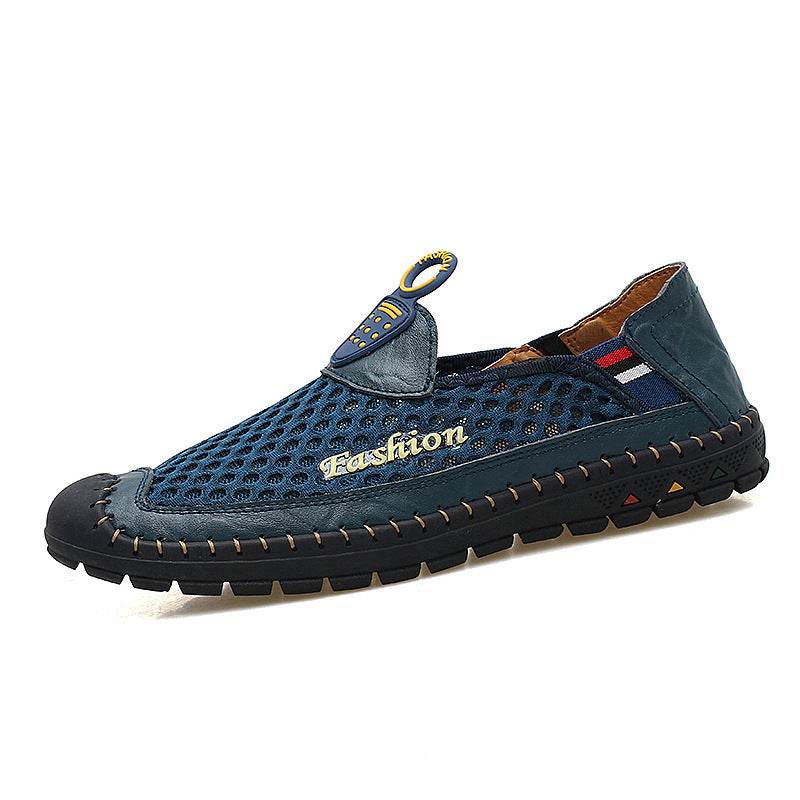 Mens Casual Breathable Mesh Non-slip Casual Shoes - Mubimart