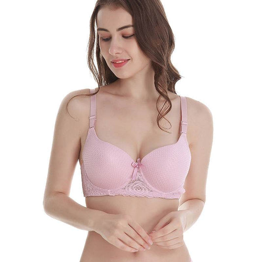 Plus Size Lace Lingerie Bra - Mubimart