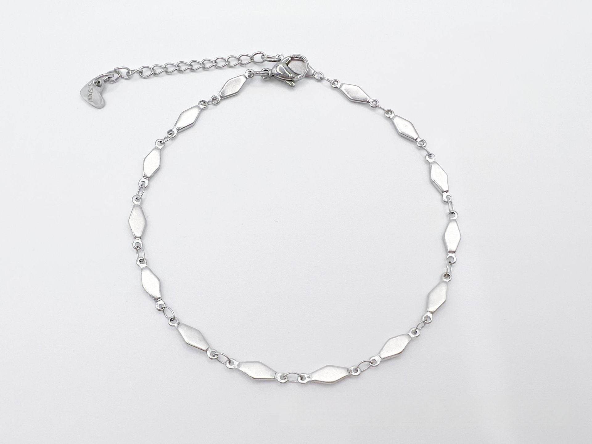 European And American Style Fashion Special-interest Stainless Steel Anklets Love Anklet Multi-style Ins - Mubimart