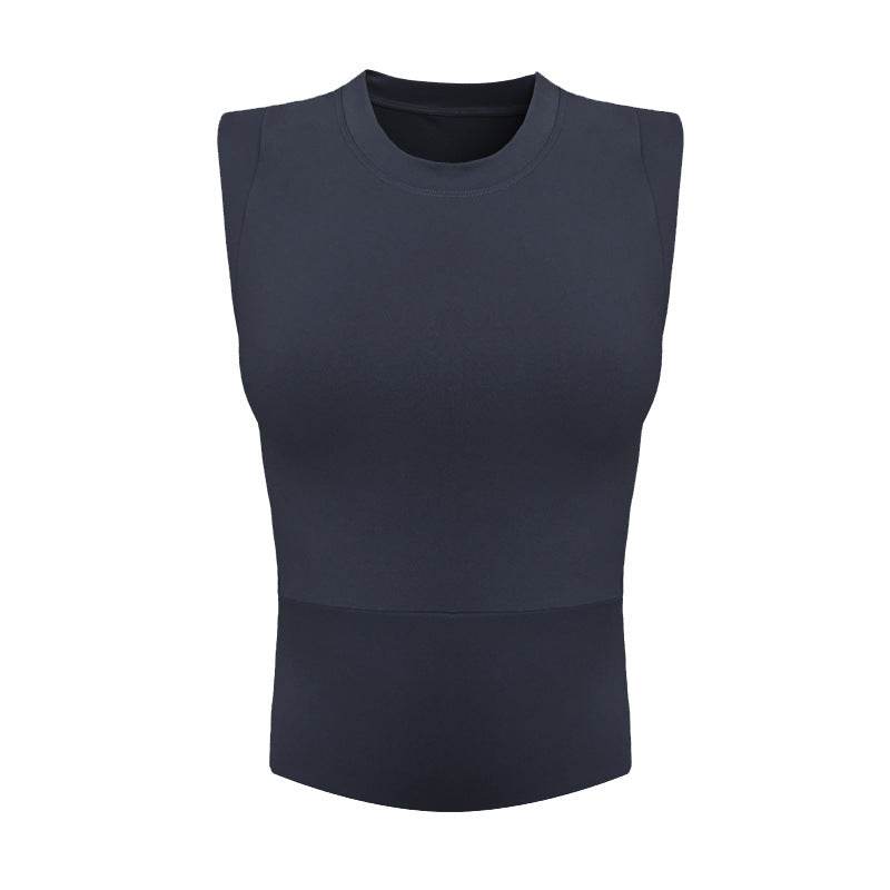 Summer Tank Tops Quick Dry Yoga Top Femme Fitness Singlet Workout - Mubimart