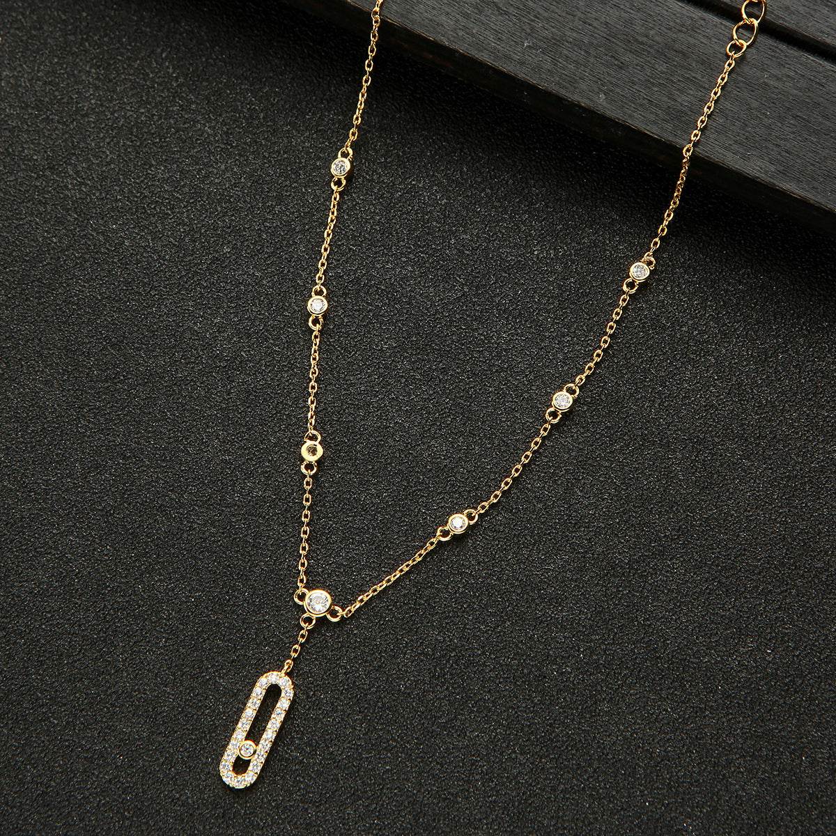 Simple And Versatile Anklets With Micro Zirconia - Mubimart