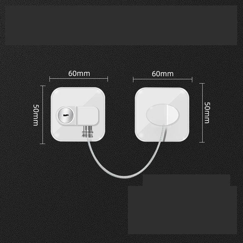 Password Multifunctional Lock Baby Safety Refrigerator Drawer Cabinet Toilet - Mubimart