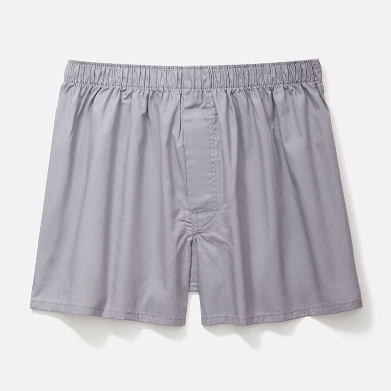 Men's Cotton Boxer Plus Size Youth Boxer Briefs - Mubimart