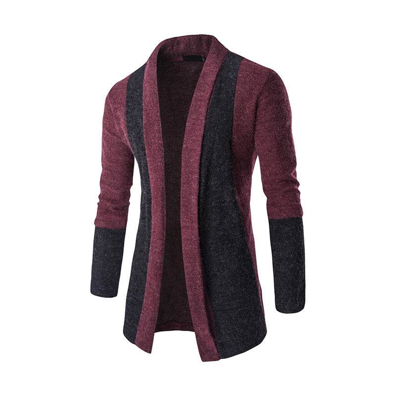 Cardigan Sweater Mens Casual Coat Knitwear Coat Men Clothing - Mubimart